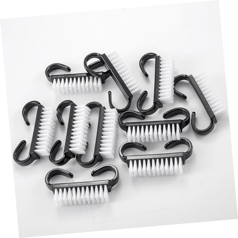 DECHOUS 12Pcs Nail Dust Brushes with Handle Nylon Bristles for Professional Salon and Home Manicure - Image 4